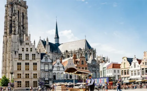 Mechelen in de lente
